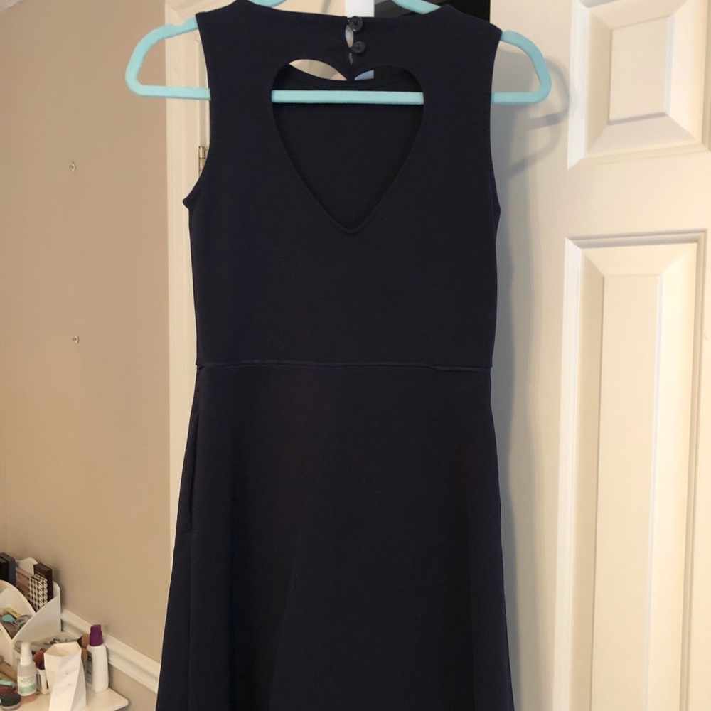🌟CLEARANCE🌟 Navy dress - Picture 3 of 4